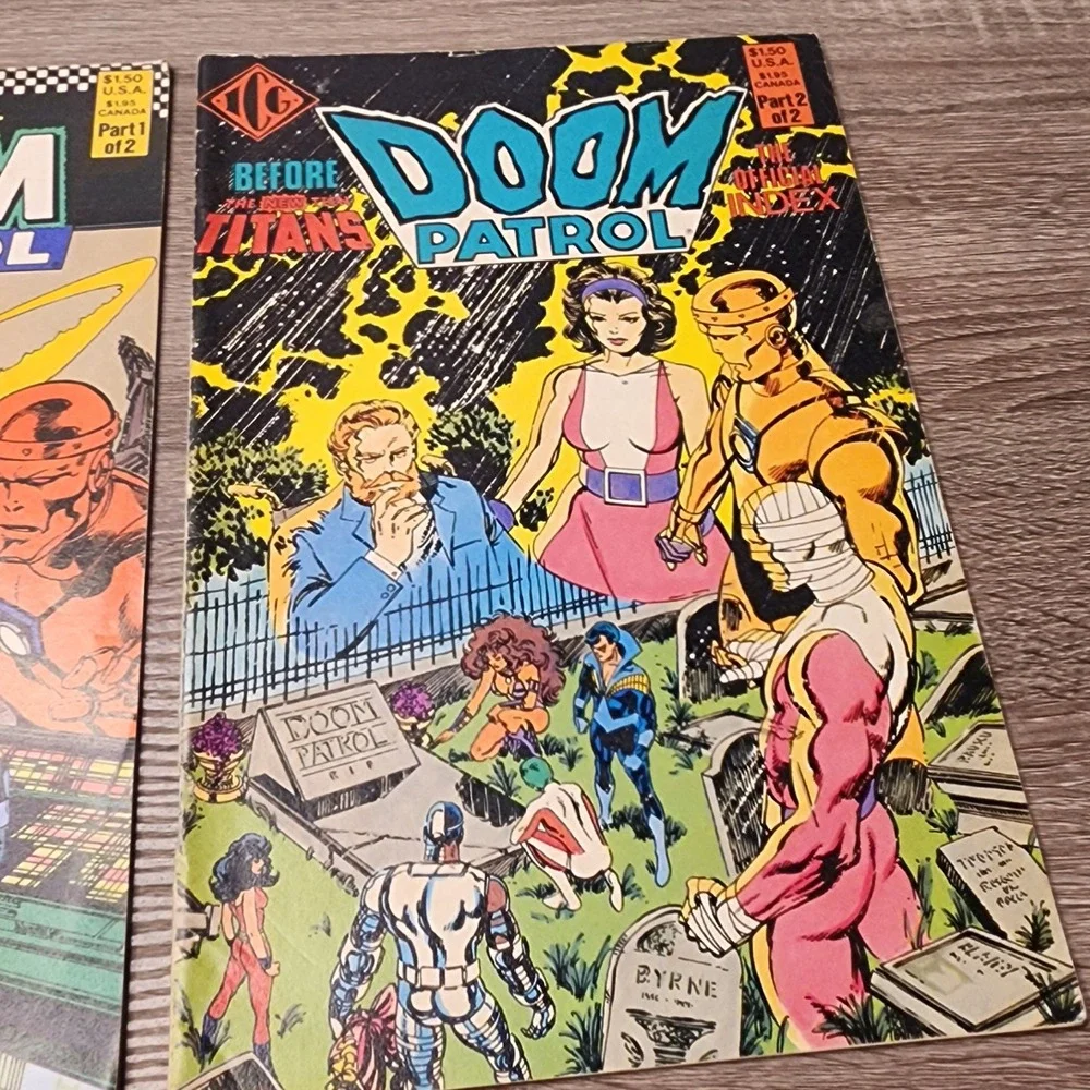 DC‎ Comics Before The Titans Doom Patrol Comic Lot Part 1 and 2